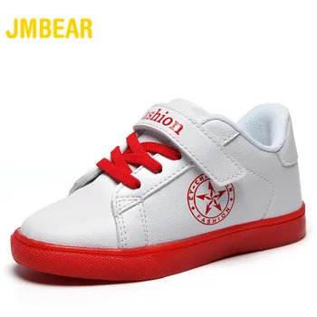 

JMBEAR small white shoes boys casual kids shoes sports outdoor running board shoes girls