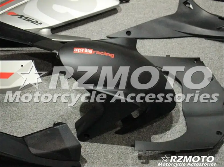 4 подарки ABS литья под давлением полный обтекатель комплект подходит для Aprilia RSV4 1000 2009- 09 10 11 12 13 14 набор на заказ серебристо-серый