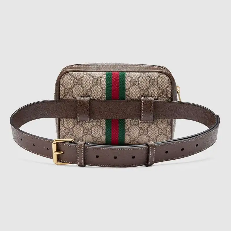 Gucci Ophidia GG Supreme, маленький ремень, Женская поясная сумка, поясная сумка, кошелек, маленький кошелек, чехол для ключей для телефона 517076 96I3B 8745