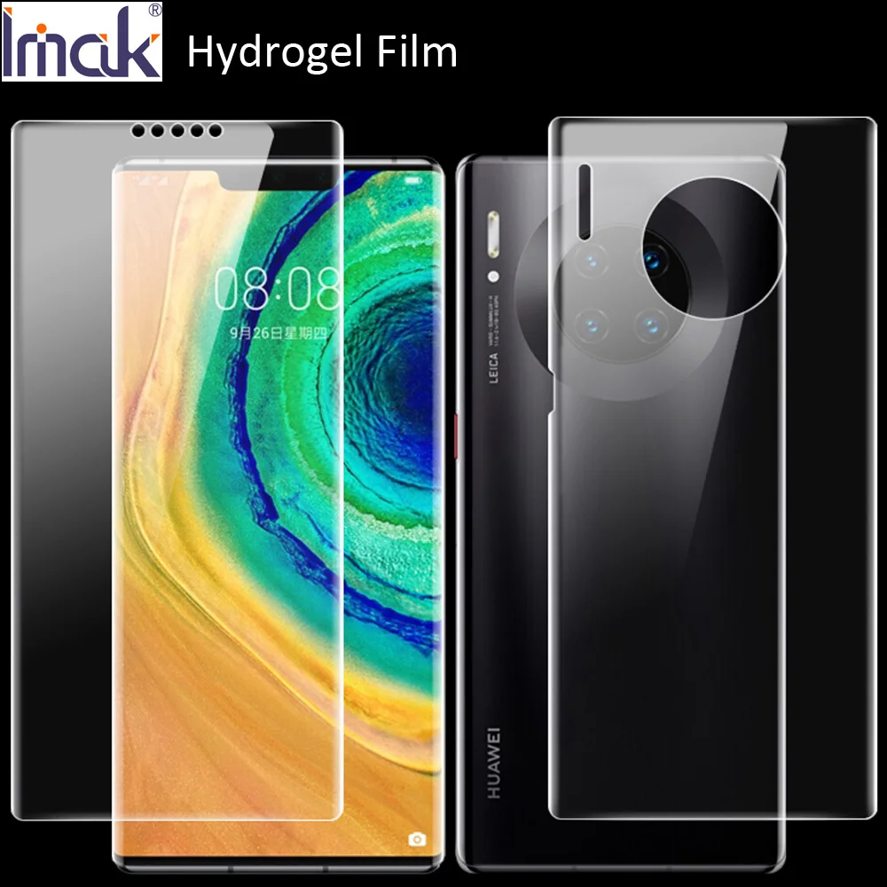 Imak Гидрогелевая пленка для huawei mate 30 Pro Lite задняя Передняя Задняя Защитная