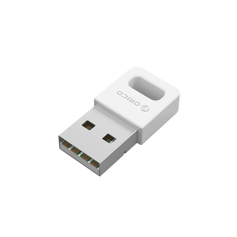 ORICO USB bluetooth адаптер 4,0 портативный поддержка-aptX до 20 м bluetooth 4,0 адаптер для ПК компьютерный динамик беспроводная мышь - Цвет: Белый