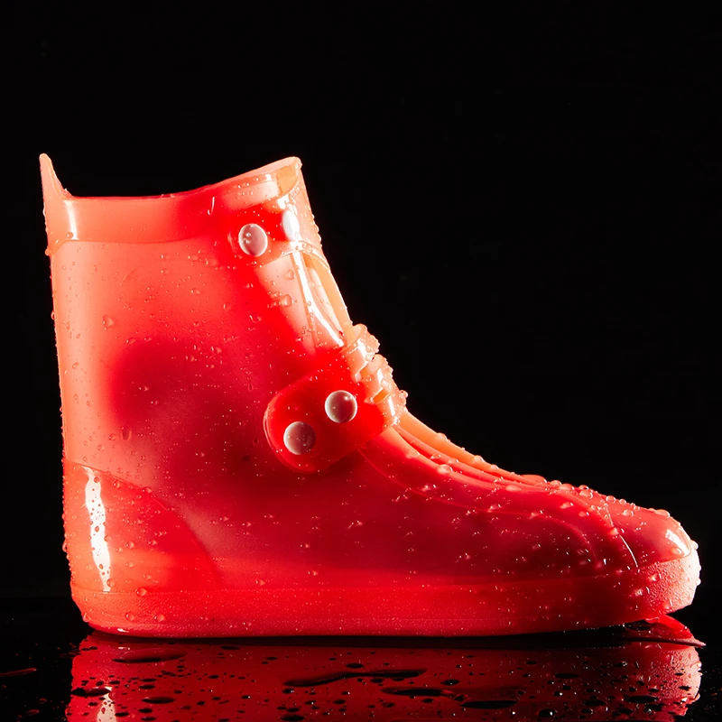 Чехлы для обуви; непромокаемые сапоги; водонепроницаемые чехлы; защита для обуви; перерабатываемая непромокаемая обувь; сапоги; Чехлы; сапоги - Цвет: Orange