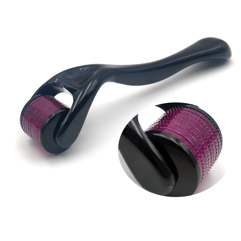 Micro Needle Roller Derma Roller Dermaroller Titanium Hair Regrowth Beard Growth Anti Hair Loss Treatment Thinning Hair Receding - Hair Loss Product Series - AliExpress - Hair Care Products