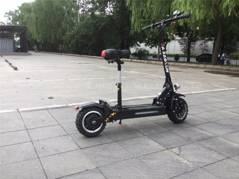 Daibot Off Road Electric Scooter Two Wheel 12 Inch 60V Dual Drive 1600W 80KMH With Seat Powerful Electric Bike For Adult  (11)