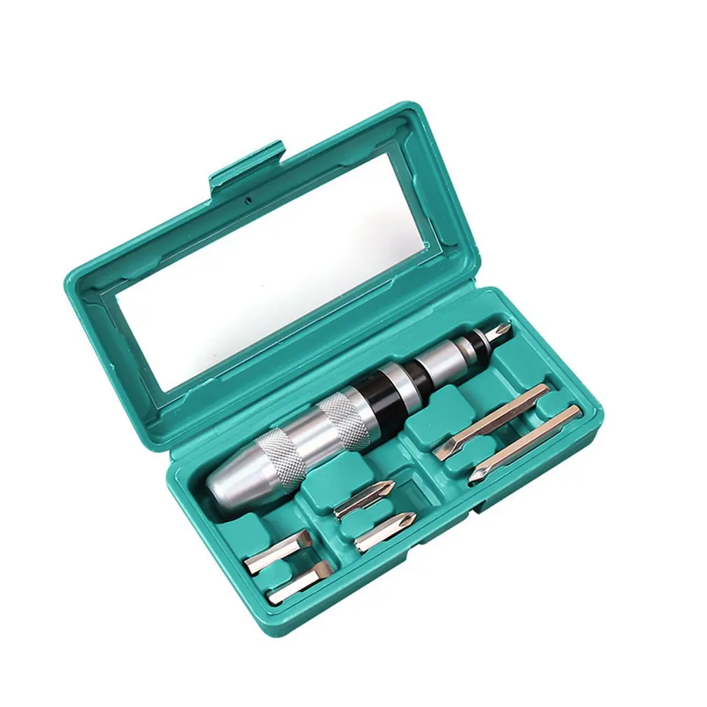 7PCS Professional Portable Impact Driver Screwdriver Set Hand Tools For Loosening Frozen Bolts& Stubborn Fasteners