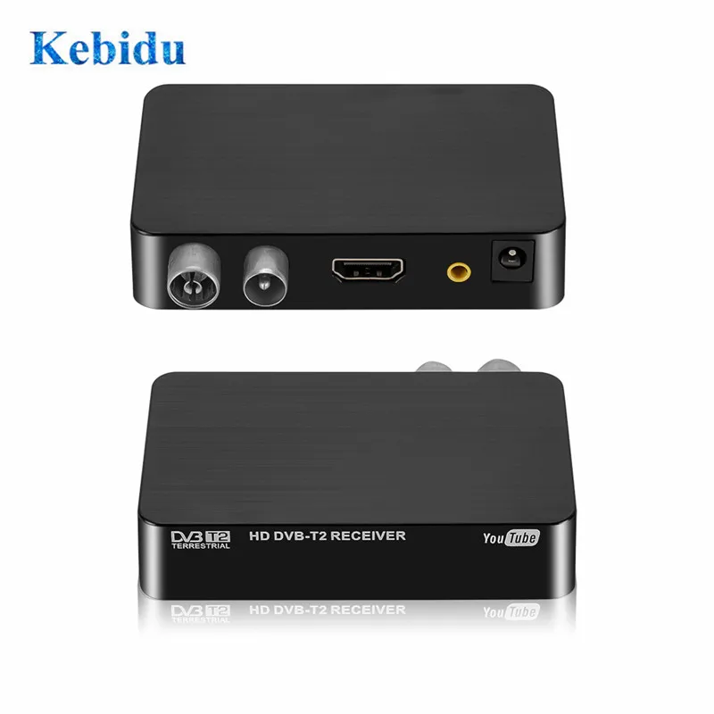 KEBIDU HD 1080P ТВ приставка DVB-T DVB-T2-тюнер приемник спутниковый декодер тв-тюнер DVB T2 USB2.0 для Европы России
