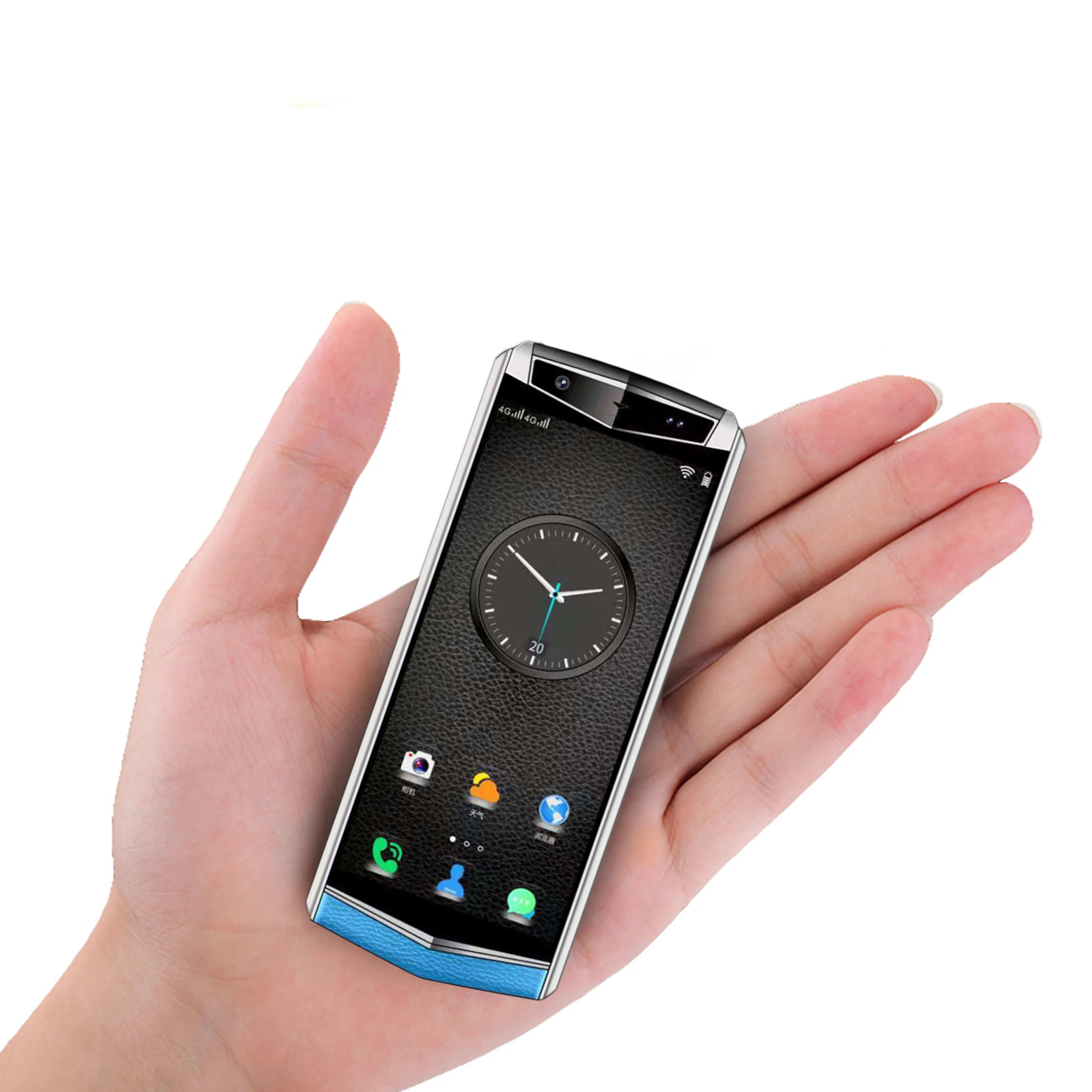 Google Play Store Anica M17 крошечные разблокированные сотовые телефоны android 8,1 MT6739V/CWA Четырехъядерный 4G смартфон с двумя sim-картами