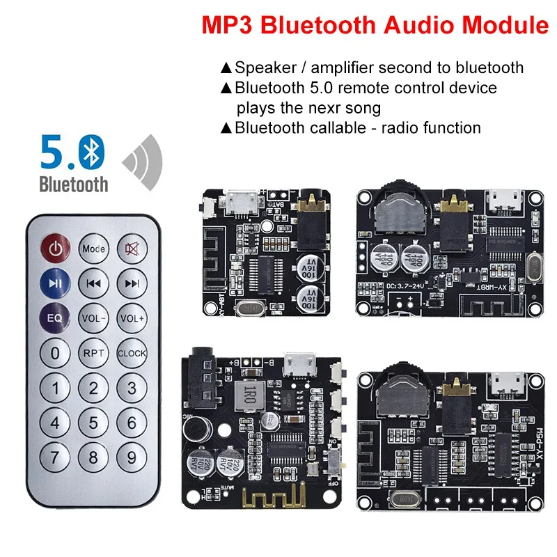 Плата аудиоприемника с функцией Bluetooth 5 0 плата mp3 декодер не допускающий потерь