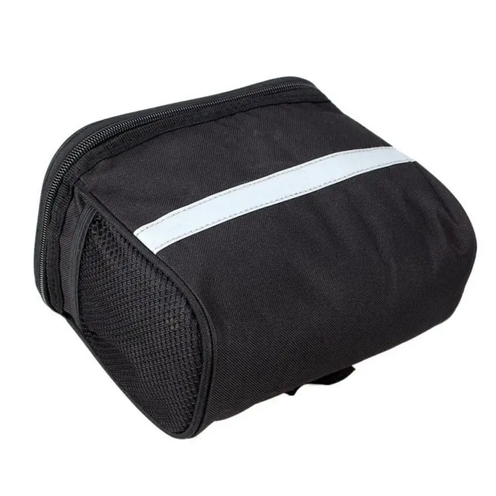 Bicycle Bag Reflective Tape Touch Transparent Mobile Phone Bag Excellent Durability Storage Bag For Outdoor Riding Supplies