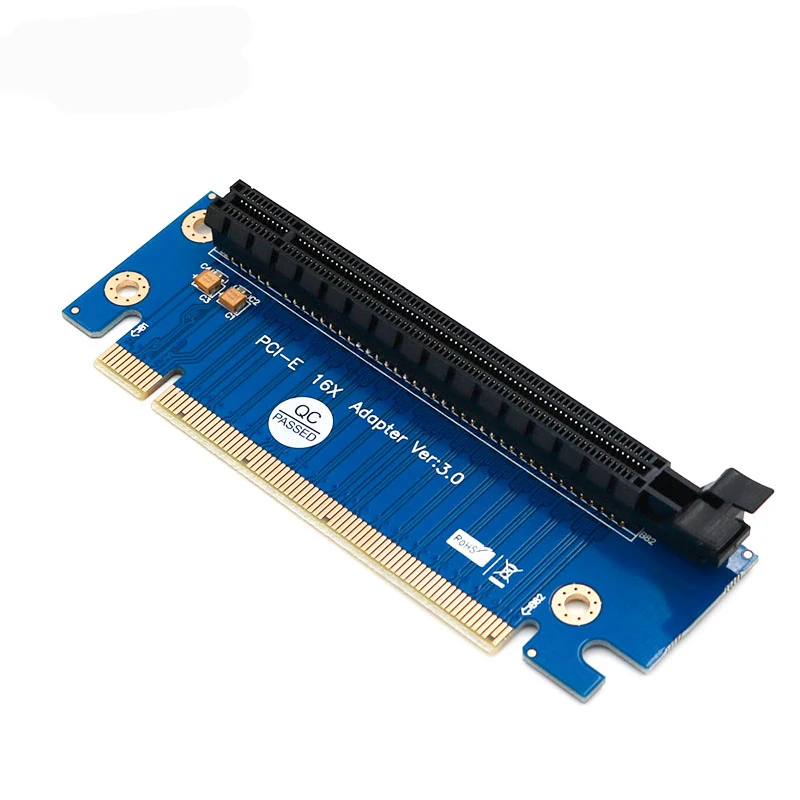 Переходная карта qиндийская PCI Express 16x видеокарта PCIE Riser E Adapter 16X к Raiser Card для 1U 2U