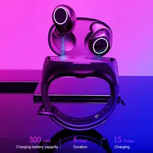 HM50 TWS Спортивный Bluetooth 5,0 браслет беспроводной стерео наушники HiFi наушники