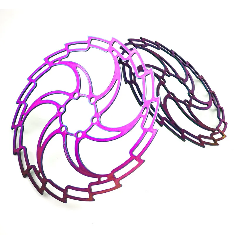 

Colorful Bicycle Brake 160mm 180mm 203mm Disc Brake MTB Road Bike Disc Rotors Hydreaulic Brake Multicolor Brake Bicycle Parts