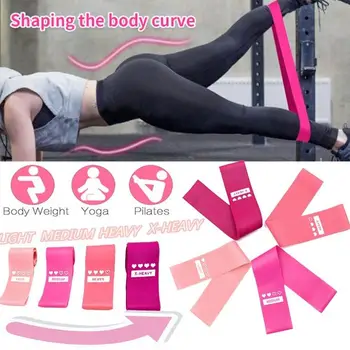 

5pcs Pull Loop Natural Latex Carry Bag Red Gradient Strength Therapy Training Physical Pilates Flexbands Exercise Belt Bands