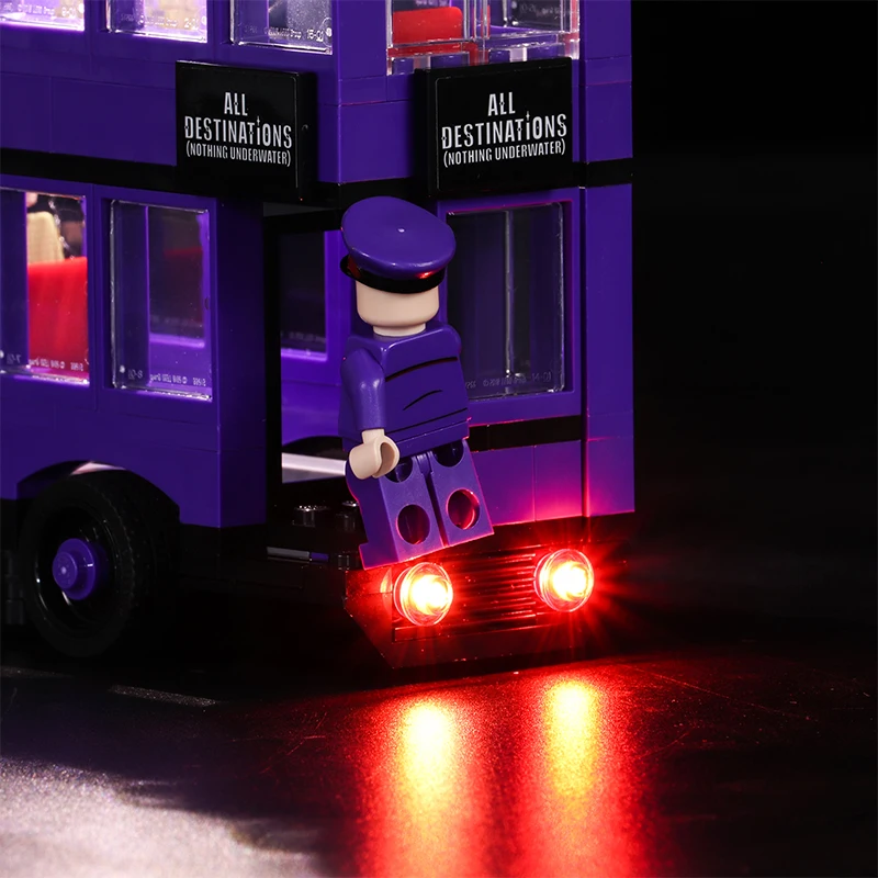 Светодиодный светильник Vonado для Lego 75957 серии Гарри Поттера кирпичи автобусного
