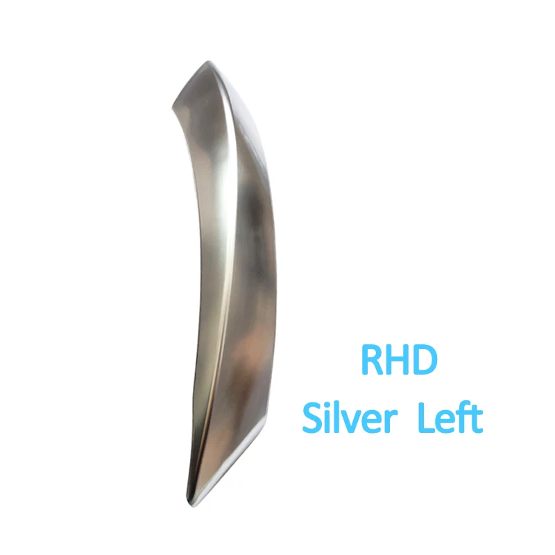 LHD RHD Luxury Interior Passenger Door Pull Handle Cover Trim Replacement For BMW Z4 E89 2009 - Цвет: RHD Right Silver