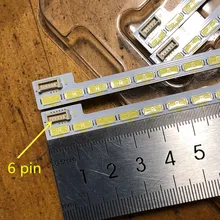 2 шт./лот 64 светодиодный 530 мм* 42* Светодиодный подсветка полосы для LG Innotek 42 дюймов 7030PKG 64ea Rev0.2 74.42T23.001