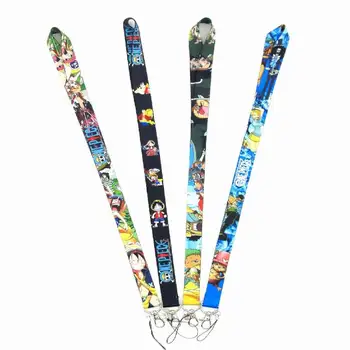 

Anime One Piece Cosplay Lanyard Cartoon Keychain Mobile Phone Neck Strap ID Badge Card Holder Accessories Gift