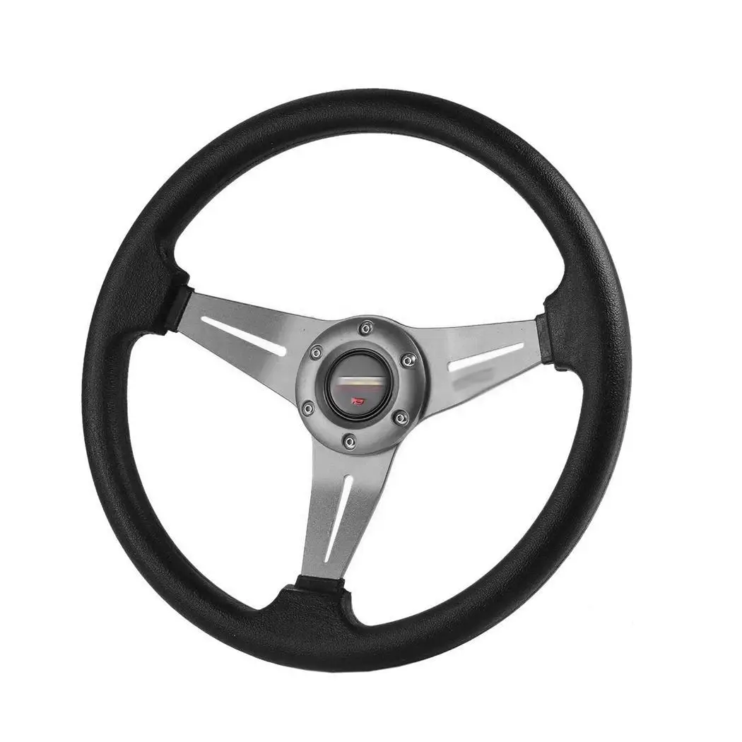 Автомобильное переоборудование рулевое колесо имитация гоночный автомобиль PU рулевое колесо