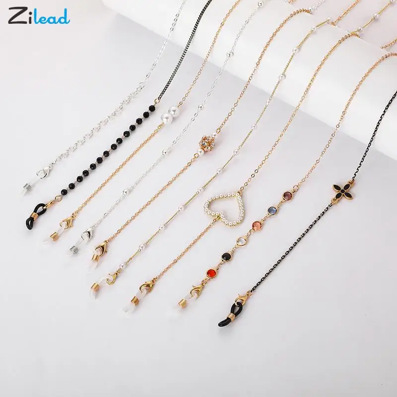 Модные металлические солнцезащитные очки Zilead цепочка для солнцезащитных очков