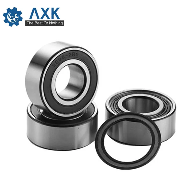 Free shipping( 1 PC) 3000 3001 3002 3003 3004 3005 3006 3007-2RS Double Row Angular Contact Ball Bearings
