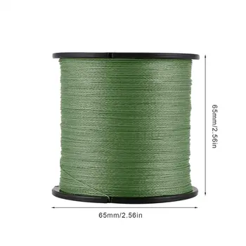 

YUDELI 0.4 Line Number Super Strong 4 Strand 500M Premium PE Braided Fishing Line Lake Multifilament Wire Woven Thread