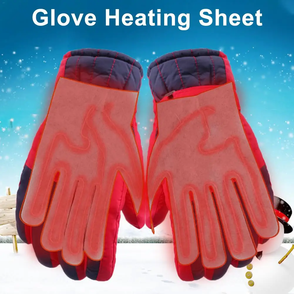 

Winter Outdoor Thermal Warm Mittens Heater For Shoes Gloves Pad Gloves Heated Pads Electric Heating Element Switch Heating Sheet