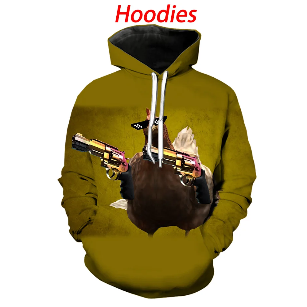 

cs go galinha hoodie 3d print hoody/tee shirt/sweatshirts/pants/polo shirts men harajuku funny streetwear hip hop pullover coats