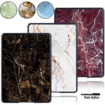 

Lightweight Hard Shell Case Cover Fit Amazon Kindle 10th/ 8th Paperwhite 1/2/3/4 Tablet Marble Pattern Plastic Cover Case