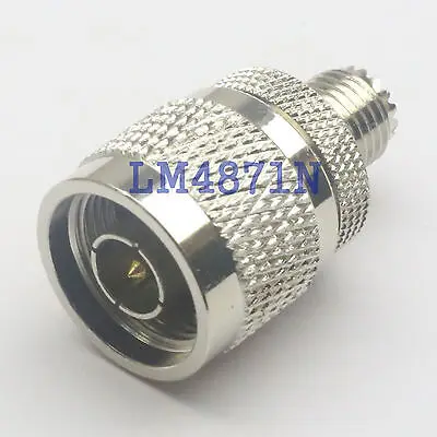 

DHL/EMS 50 pcs Adapter N male plug to mini UHF female jack for GPS RADIO RF connector F/M -d2
