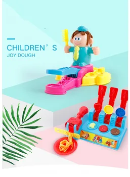 

Cloud Slime Colored Clay Barber Set Children DIY Slime Charms Clay Handmade Play Dough Plasticine Mold Girls Toys for Children