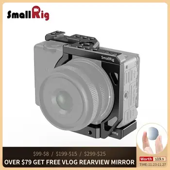 

SmallRig FP Half Cage Top and Bottom Plate Kit for Sigma fp Camera Feature Shoe Mount Mutiful Thread Holes for DIY Options 2671