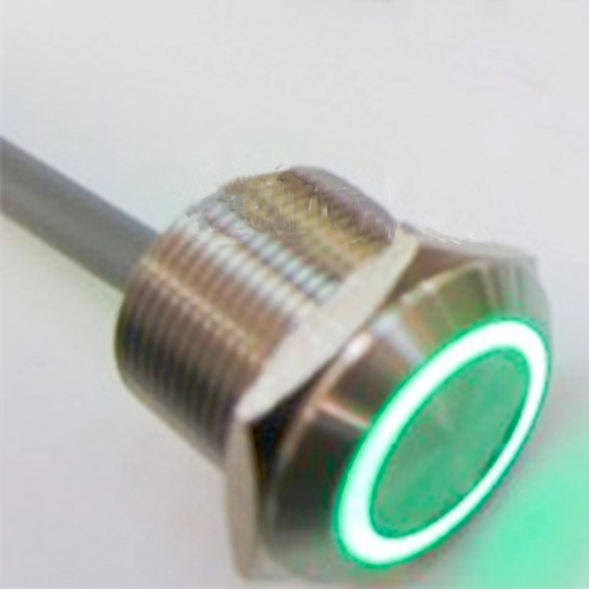 

ELEWIND Водонепроницаемая двухцветная красная и зеленая сигнальная лампа индисветильник лампа Пилотная лампа (PM191F-E/24 В/с кабелем 2 м)