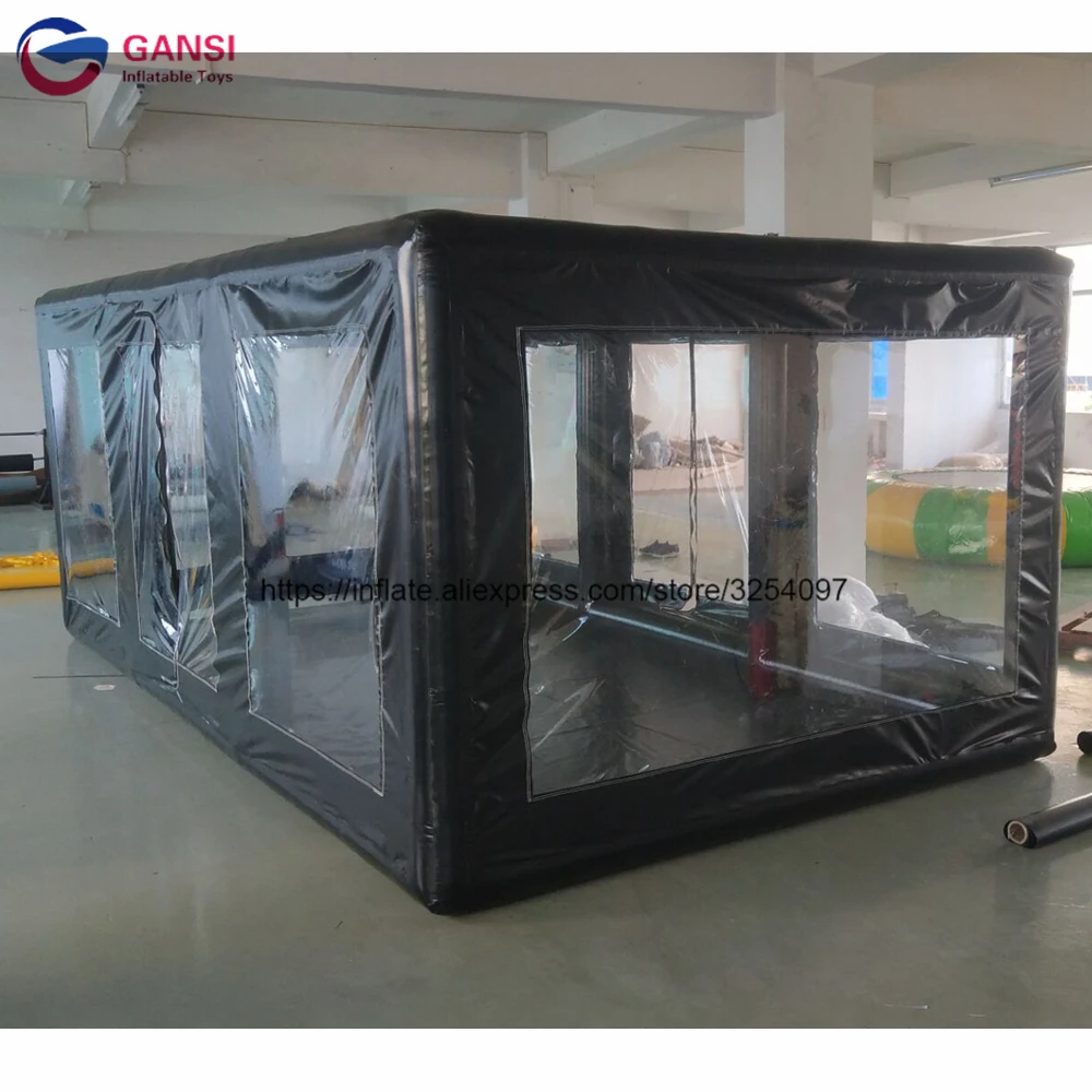 

Free shipping dust-proof inflatable car show case airtight inflatable car garage tent for cover