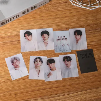 

1pcs Kpop Bangtan BoysMAP OF THE SOUL-TOUR POSTER SET Jk Suga Rm Jk Jimin Jin Jhope Official Memorial Card Collection