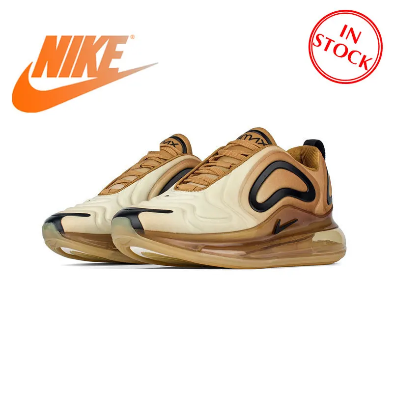 Pаспродажа Оригинальные подлинные мужские кроссовки для бега Nike Air Max 720, уличные спортивные кроссовки, модные износостойкие дышащие AO2924 700