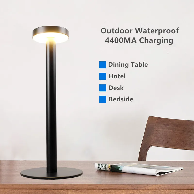 

Creative USB Rechargeable Table Lamps Waterproof USB Desk Lamp Adjustable 2 Modes Lighting Lamps