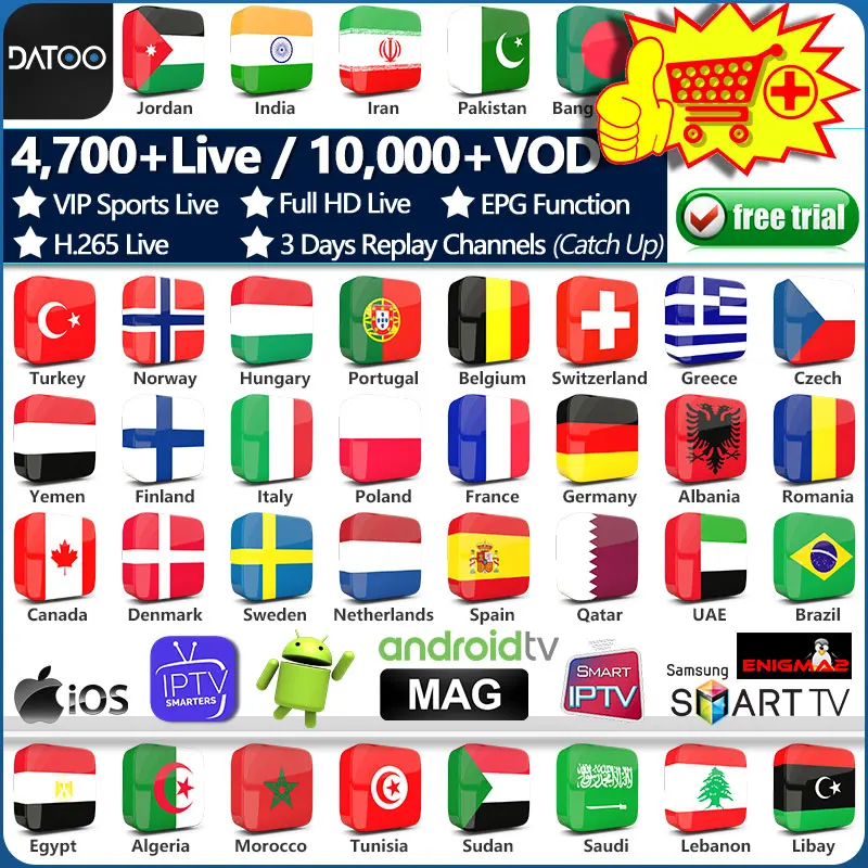 

Datoo Arabic IPTV France IP TV Netherlands Canada IP TV Spain French Germany IPTV For M3u Android Belgium Portugal IPTV Europe