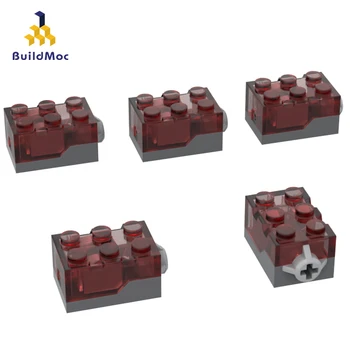 

BuildMOC Compatible Assembles Particles 54869 2x3x1 1/3 glowing brick Building Blocks Parts DIY LOGO Educational gift Toys