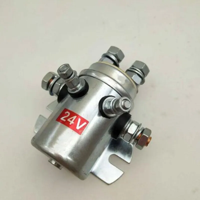 자동차 릴레이 정상 개폐 릴레이, 자동차 트럭 스타터, 6 핀 NC NO 12V-48V 200A