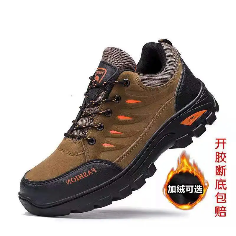 

Autumn And Winter New Style Running Shoes Men's Korean-style Mountain Climbing plus Velvet Trendy Shoes Travel Casual Sports Sho