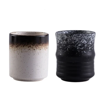 

Ceramic Teacup Japanese Tea Bowl 150ml 180ml Vintage Tea Cup Home Water Cups Container Teaware Drinkware Coffee Mug Wine Mugs