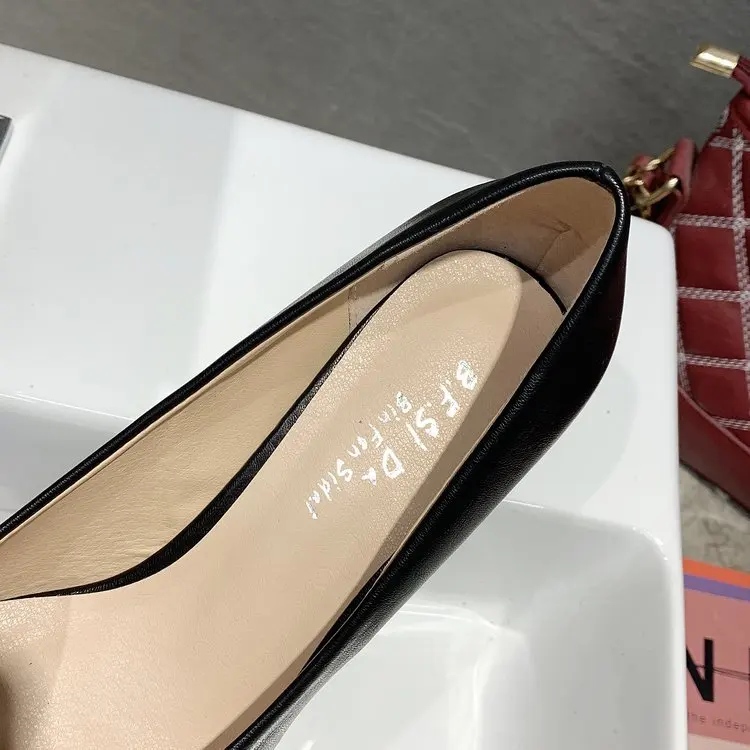 Spring and Autumn New Womens Pumps Pointed Shallow Mouth Women Shose with High Heels S097