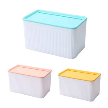 

Household Bathroom Waterproof Tissue Box Plastic Toilet Paper Holder Wall-Mounted Storage Box Napkin Dispenser