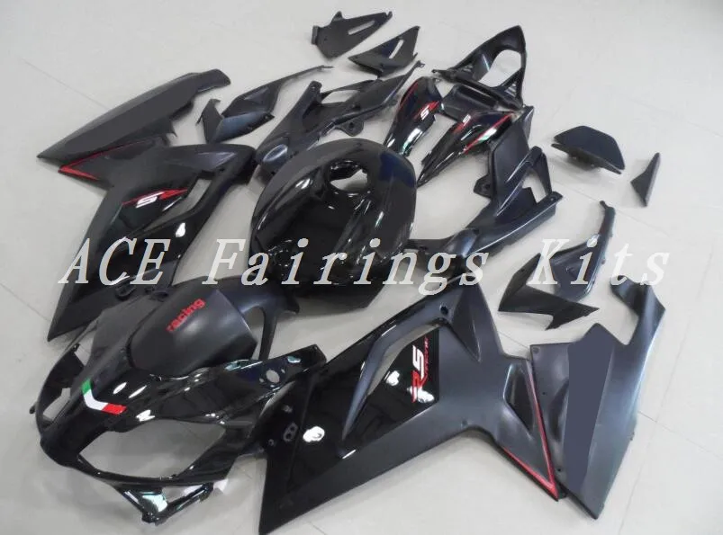 Набор впрыскивателей велосипед обтекатель комплект подходит для Aprilia RS125 06 07 08 09 10 11 RS4 РСВ 125 2006-2011 Обтекатели на заказ черный
