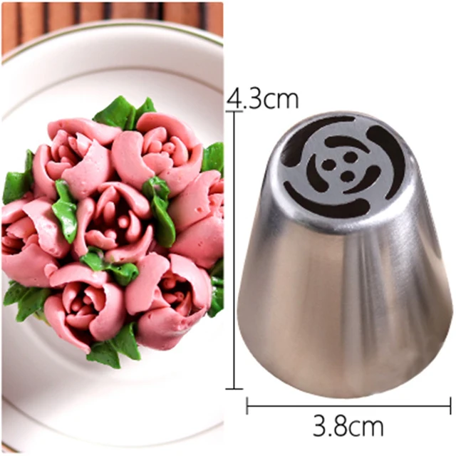Orosz Fúvókák Tulipán Tippek Jegesedés Csövek Krém Tészta Dekorációs Set Torta Cupcake Dekorátor Konfeitaria - Image 3