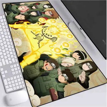 

XGZ Large Mouse Pad Naruto Pattern Anime Mouse Pad Computer Notebook Office HD Gaming Mouse Pad Non-slip Desk Mat