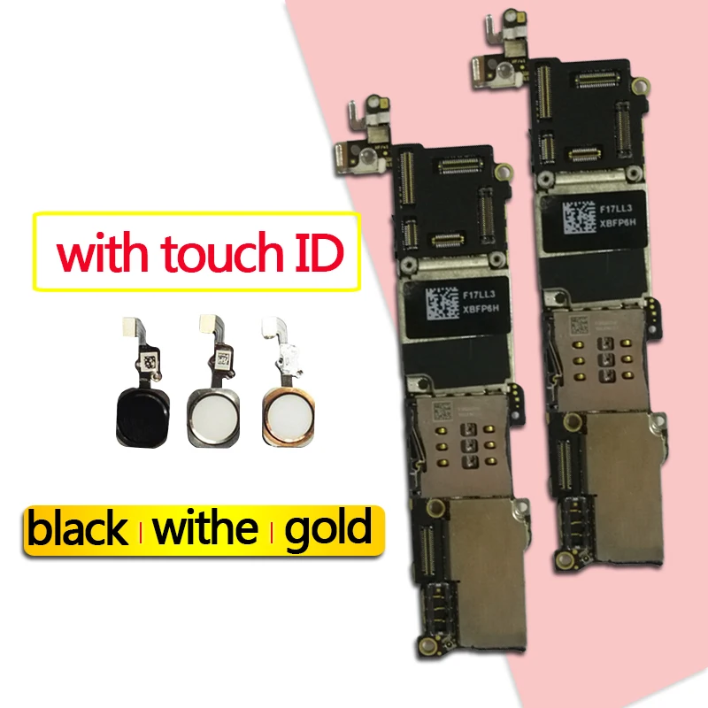16 Гб/32 ГБ/64 ГБ для iphone 5s материнская плата с/без Touch ID, разблокирована для iphone 5s материнская плата с чипами