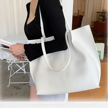 

big handbag fashion woman new hand bill of lading shoulder bag female commuting temperament large capacity women bags