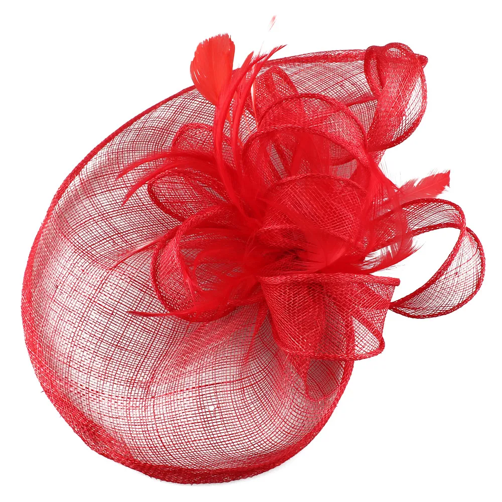 Элегантные Новые королевские синие шляпы sinamay Millinery, вечерние шляпы для взрослых, вуалетки, подарки на год, день рождения, стиль, дамские XMF361