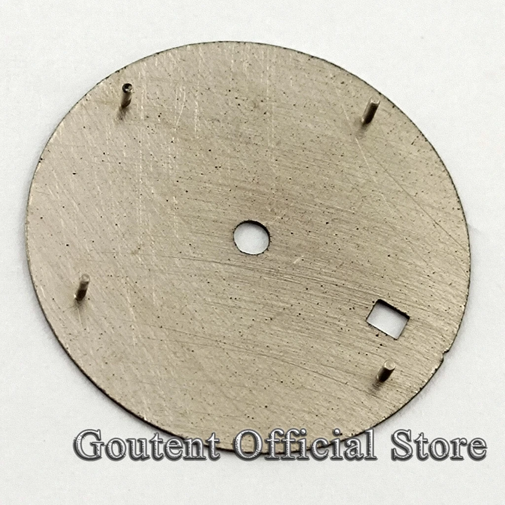 Goutent Sterile 29mm Black White Watch Dial fit ETA2836 2824 MINGZHU 2813 3804 MIYOTA 8215 821A 8205 Luminous Watch Face
